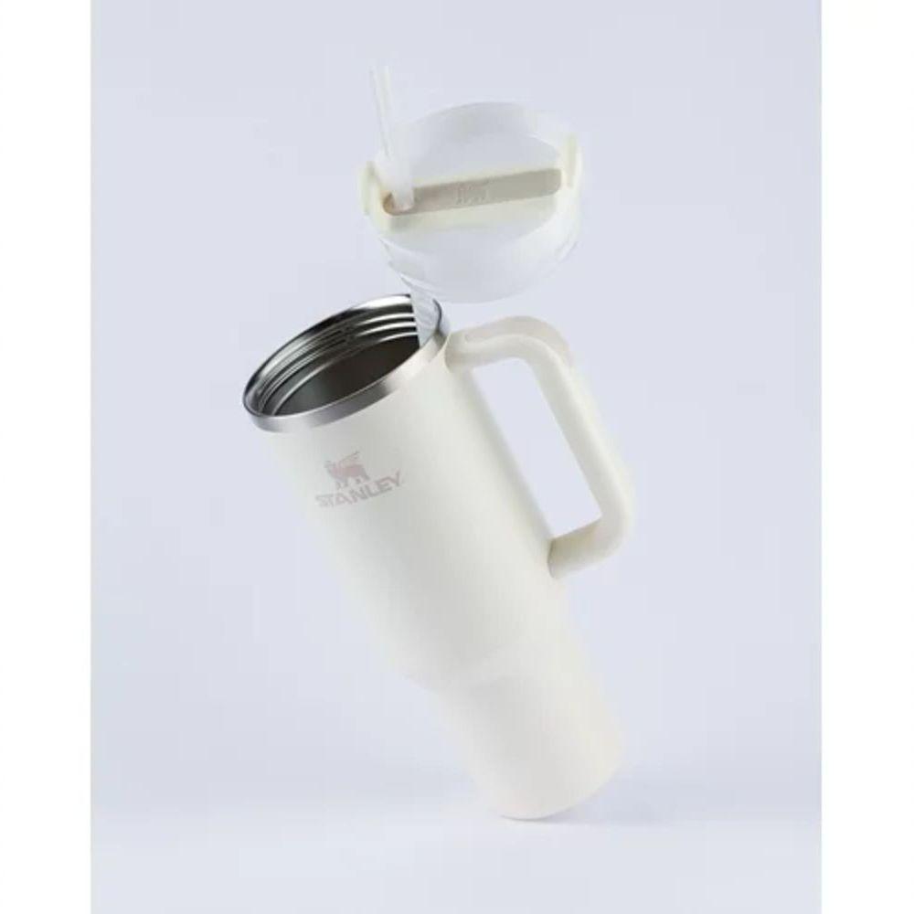 Copo Com Canudo Stanley Quencher 1.18l Cream - 2