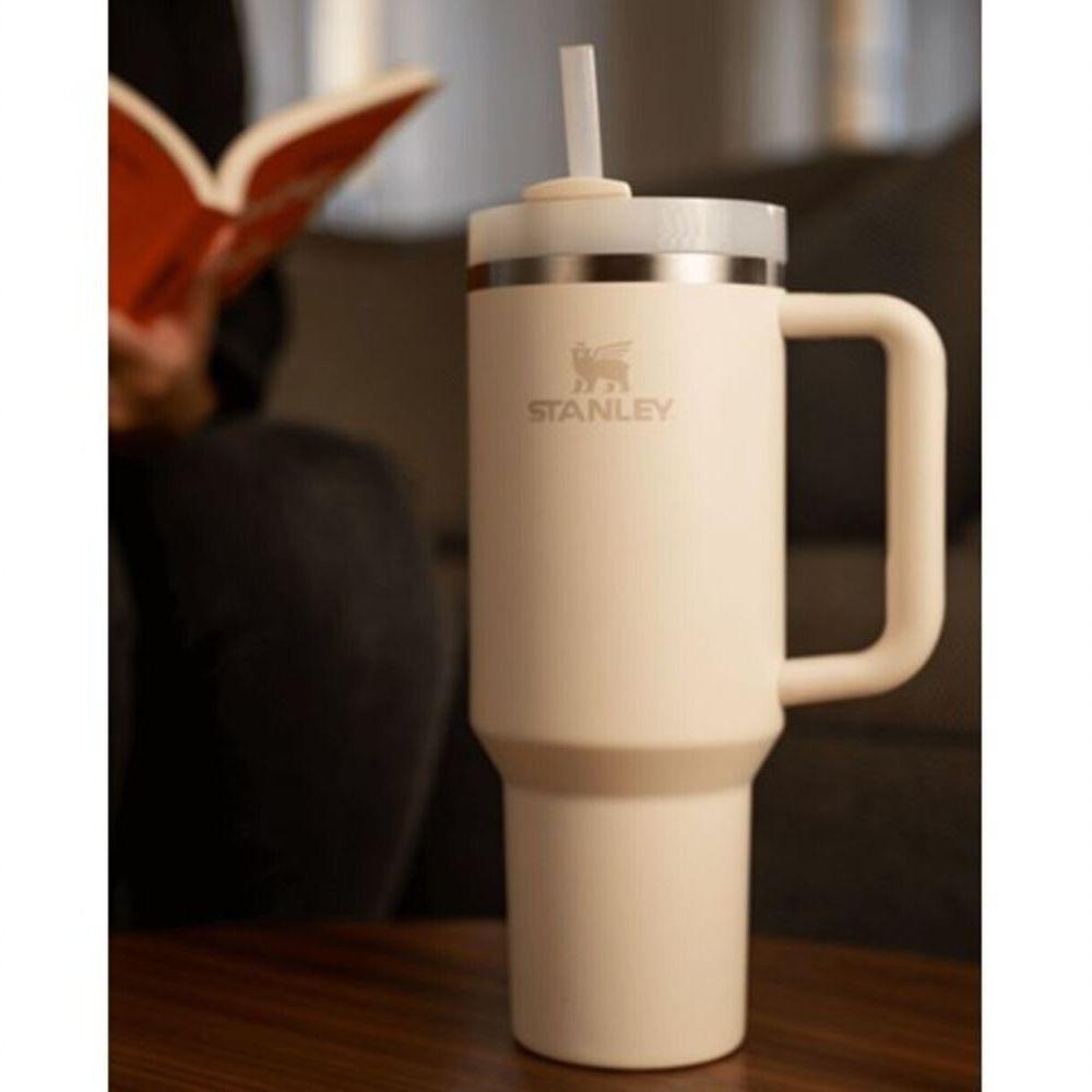 Copo Com Canudo Stanley Quencher 1.18l Cream - 5