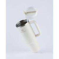 Copo Com Canudo Stanley Quencher 1.18l Cream - 2