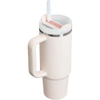 Copo Com Canudo Stanley Quencher 1.18l Rose Quartz