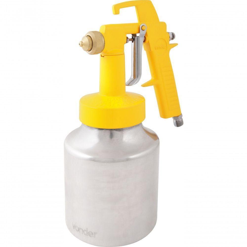 Pistola Pintura Ar Direto 1,3mm 5,6 Pcm Caneca Alumin Vonder - 1