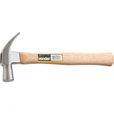 Martelo Unha 20mm Aço Forjado Cabo Madeira - Vonder