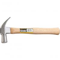 Martelo Unha 20mm Aço Forjado Cabo Madeira - Vonder - 1