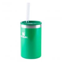 Can Cooler Porta Lata Com Canudo Stanley 296ml Clover Shimmer - 4