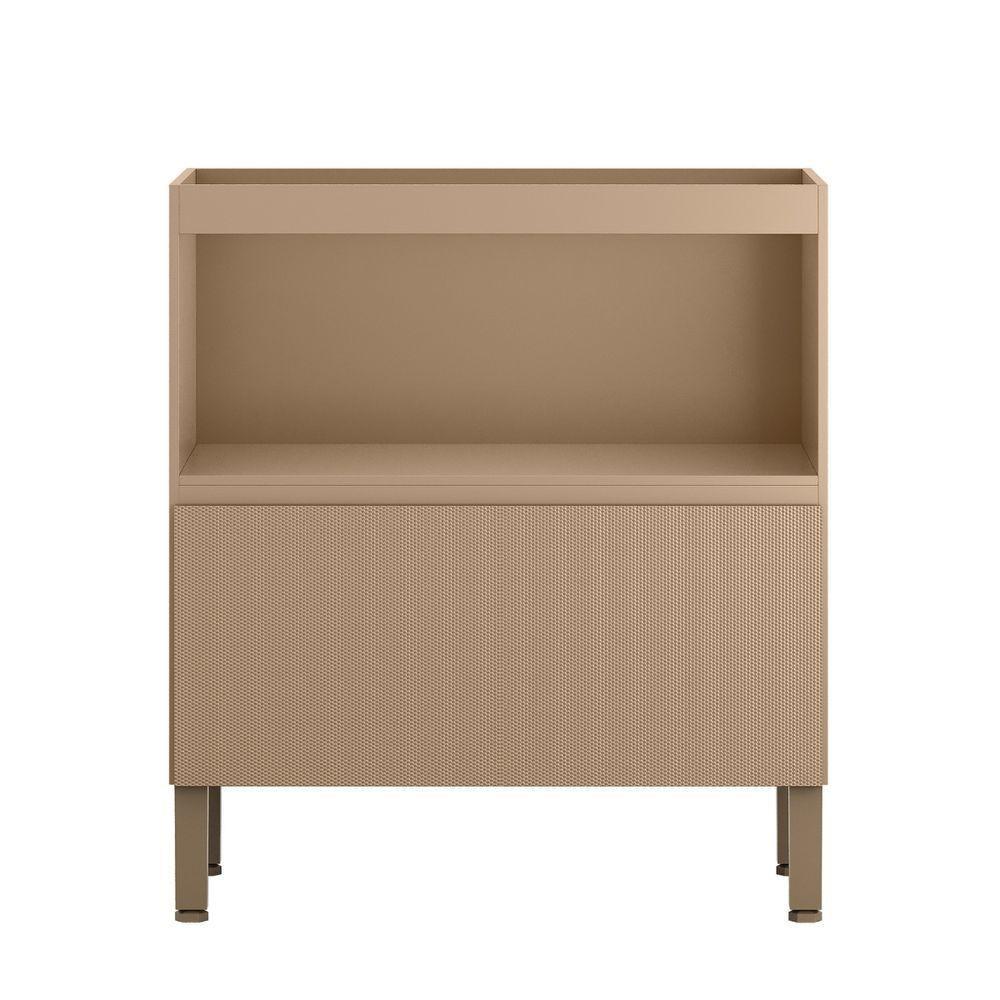 Balcão Sem Tampo Art 80 Cm 1 Porta 1 Gaveta Kit's Paraná Cor:vanilla - 3