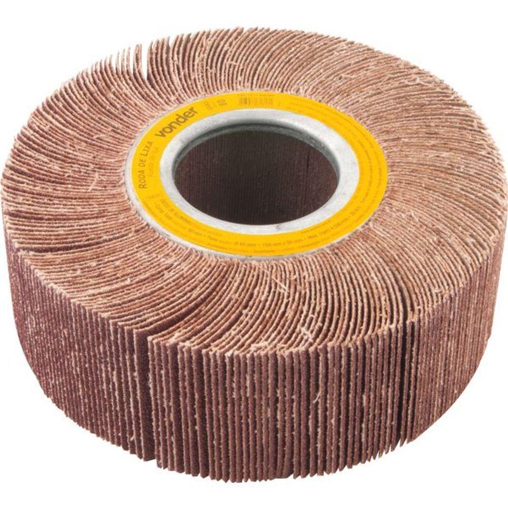 Roda De Lixa 150x50mm Sem Haste G80 Vonder - 2