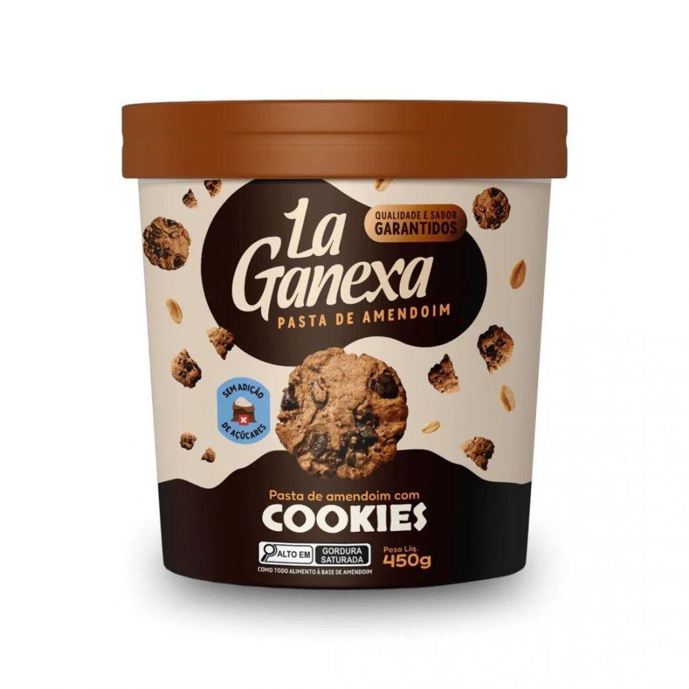 Pasta De Amendoim Integral Gourmet (450g) - Sabor: Cookies (nova Embalagem) - 1