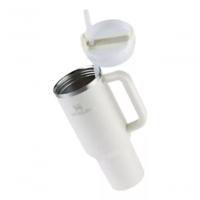 Copo Com Canudo Stanley Quencher 887ml Cream - 2