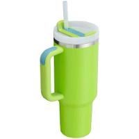 Copo Com Canudo Stanley Quencher 887ml Bright Lime - 2