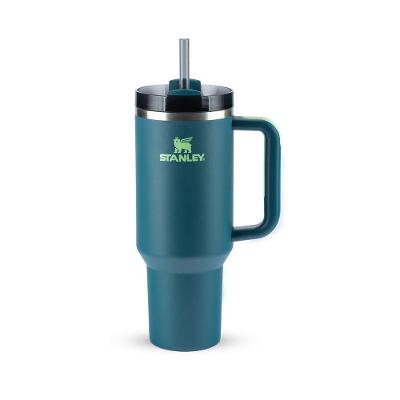 Copo Com Canudo Stanley Quencher 1.18l Coastal Teal