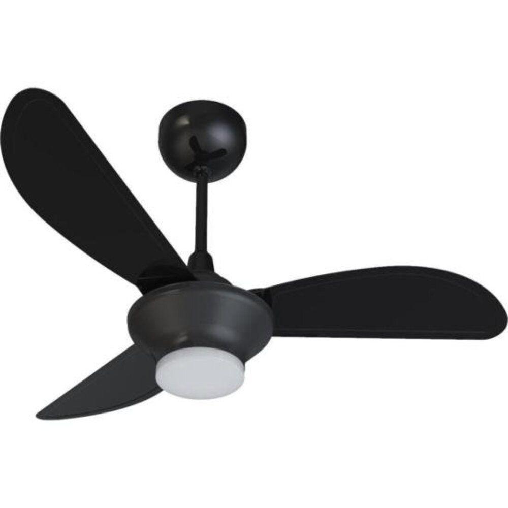 Ventilador De Teto Ventisol Mistral 3 Pás Preto Bivolt - 2