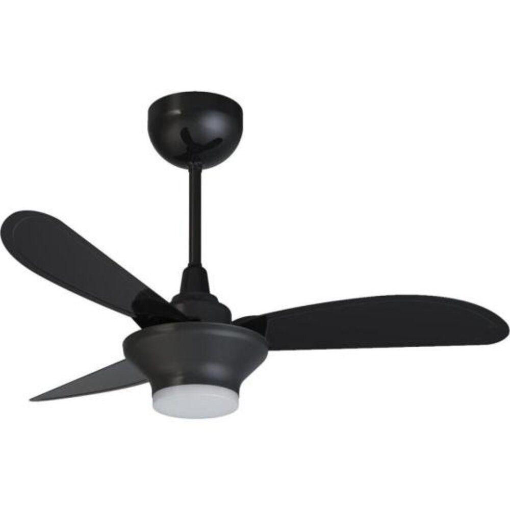 Ventilador De Teto Ventisol Mistral 3 Pás Preto Bivolt - 3