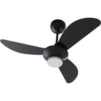 Ventilador De Teto Ventisol Mistral 3 Pás Preto Bivolt - 1