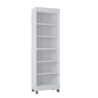 Estante Livreiro Versati Moderna Resistente E Prática Branco