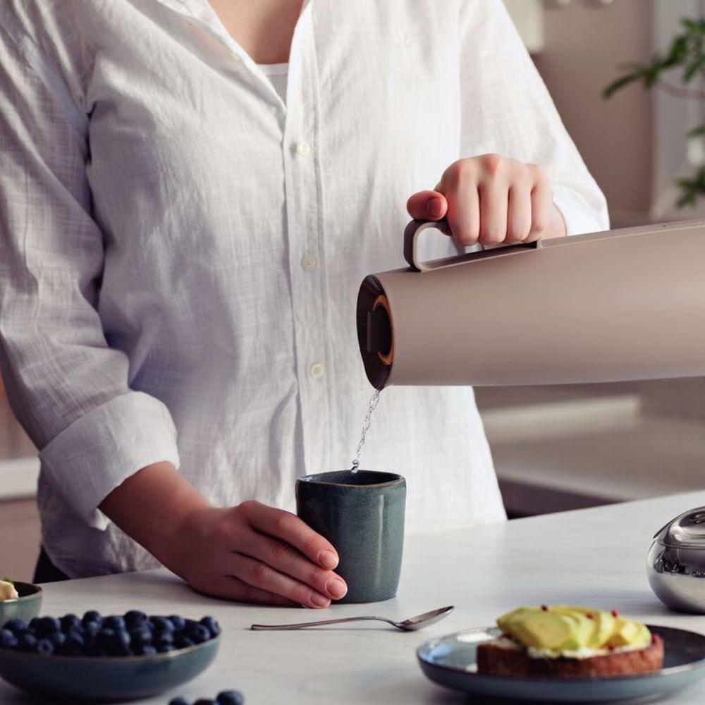 Bule Térmico Exata De 1 Litro Bege - 61636108 - Tramontina Bule Térmico De 1 Litro Bege - 61636108 - Tramotina - 2