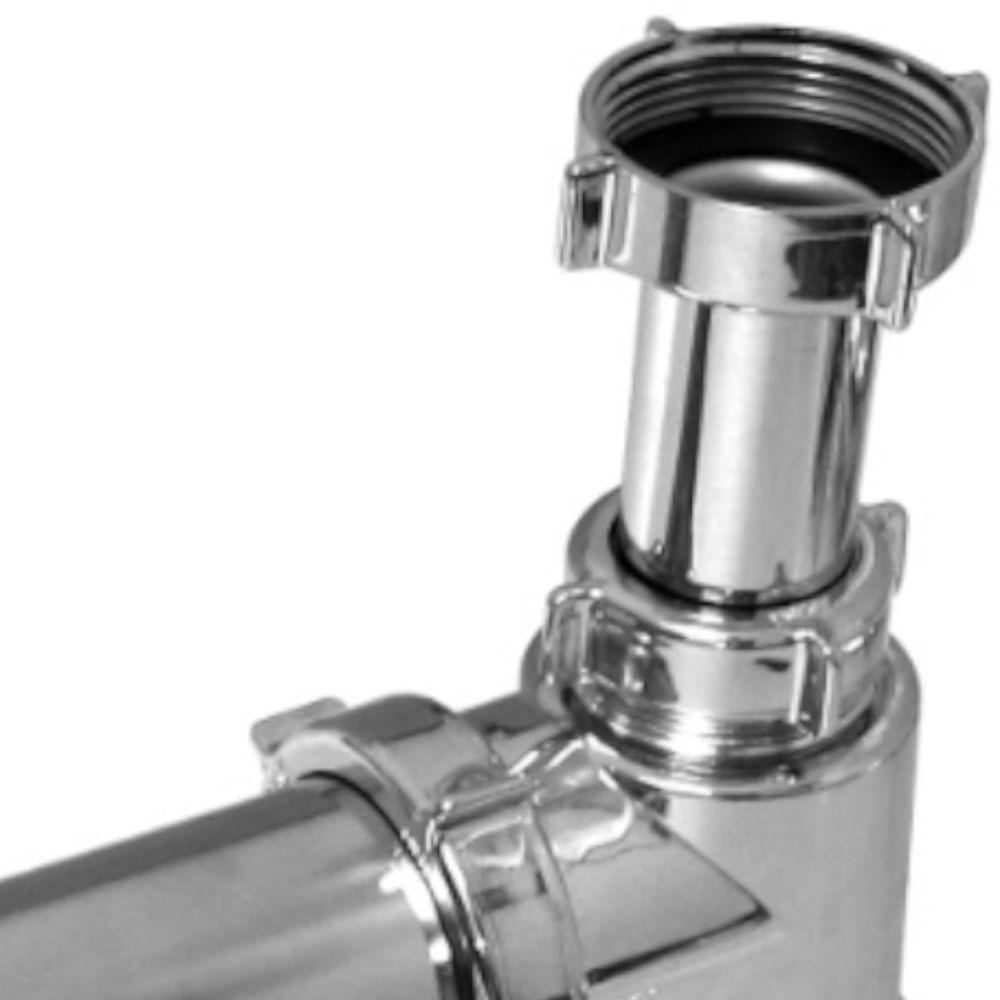 Sifão Copo Cromado 1.1-2"" X 50mm - Sc14 - Astra Sifão Copo Cromado 1.1-2" X 50mm - Sc14 - Astra - 2