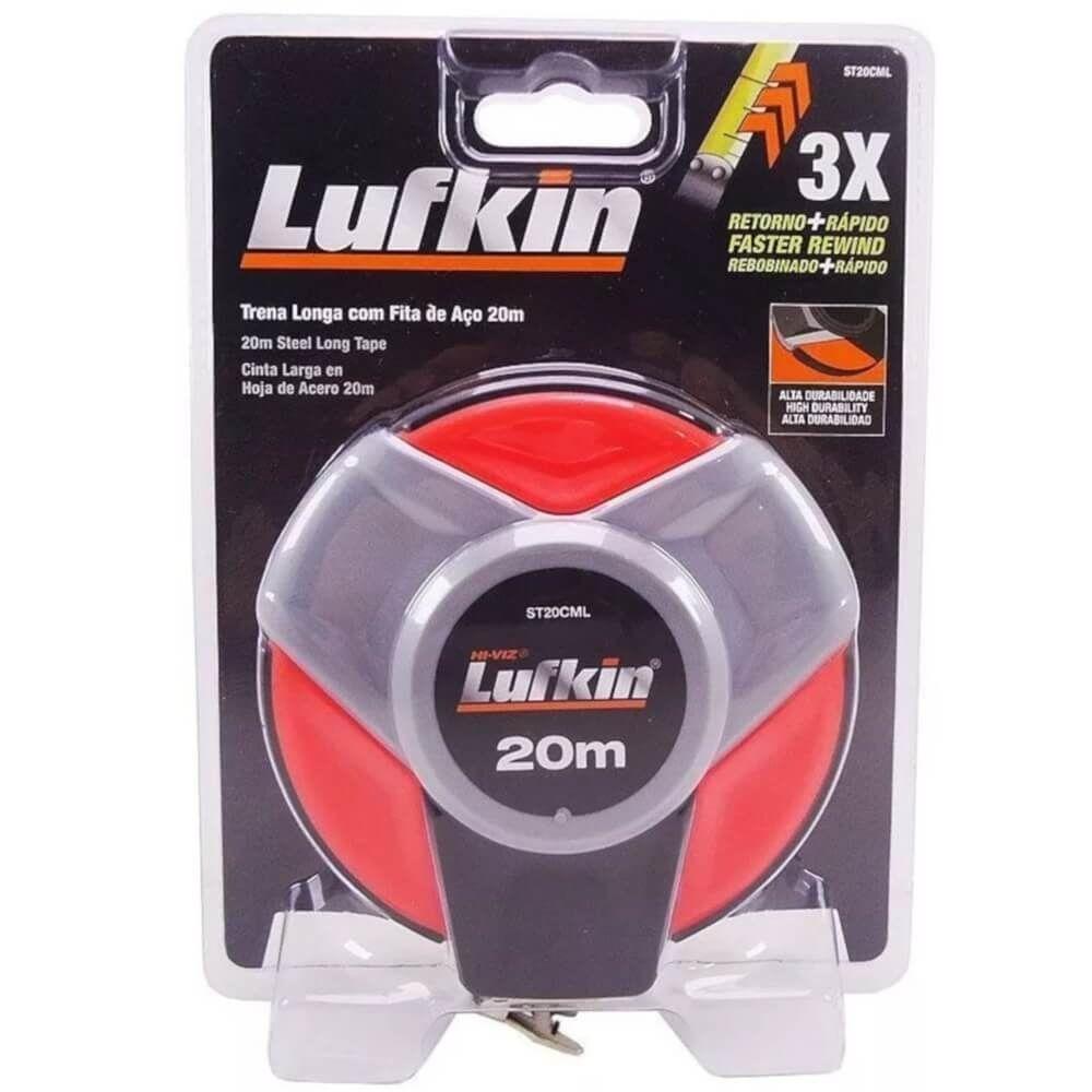 Trena Longa De Aço 20 Metros - St20cml - Lufkin - 1