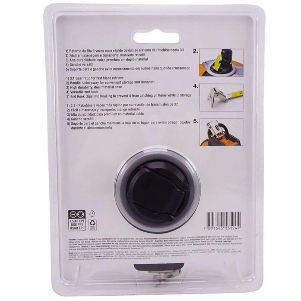 Trena Longa De Aço 20 Metros - St20cml - Lufkin - 2