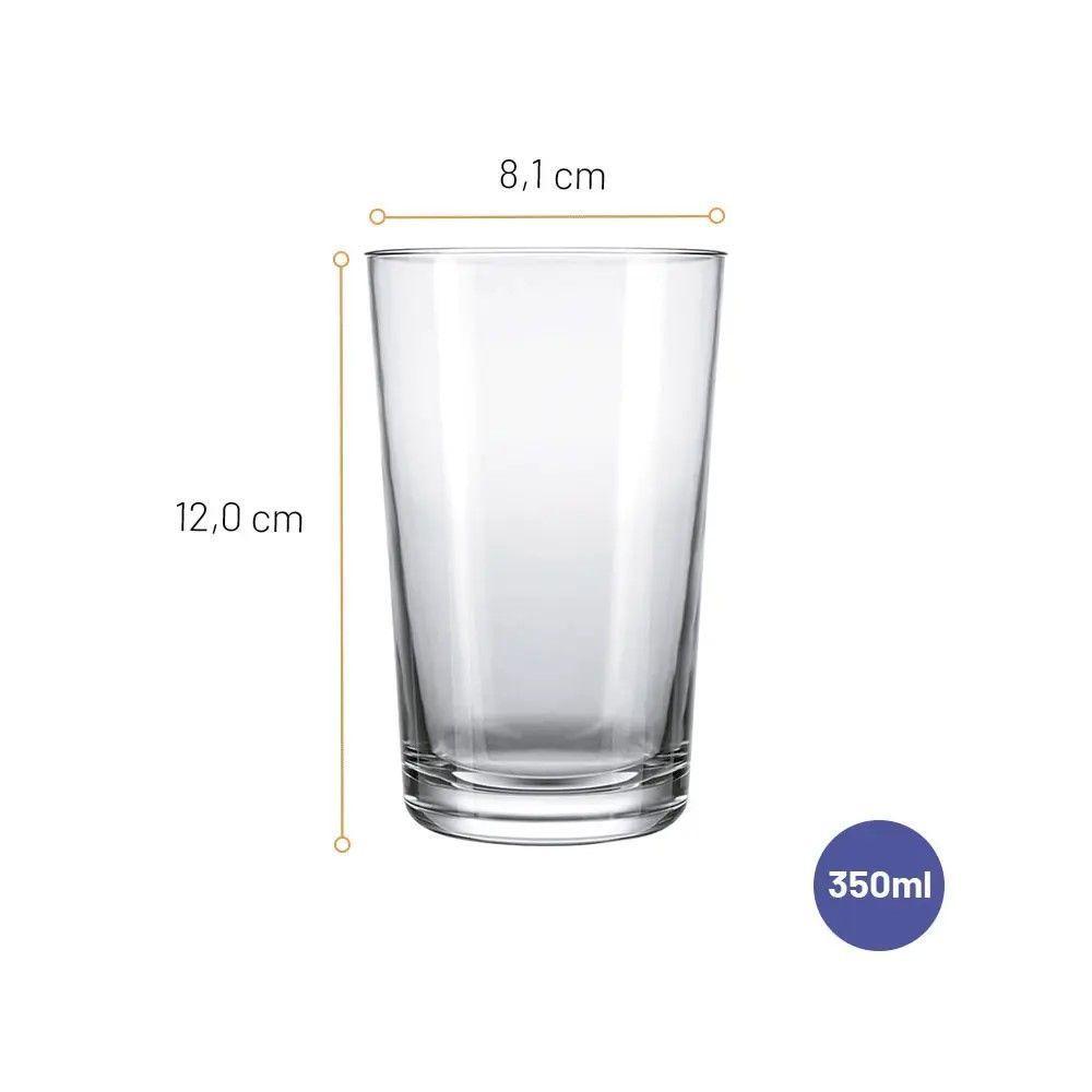 Jogo De Copos De Cerveja Caldereta Nadir 350ml - 12 Peças - 3