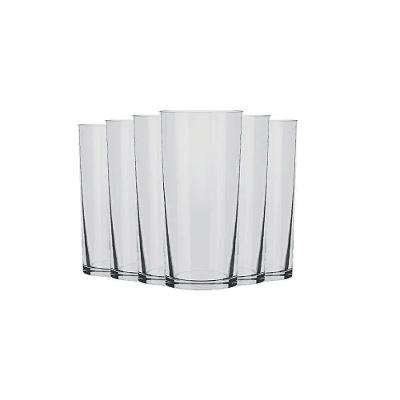 Jogo De Copos Long Drink Cylinder Nadir 350ml - 6 Peças