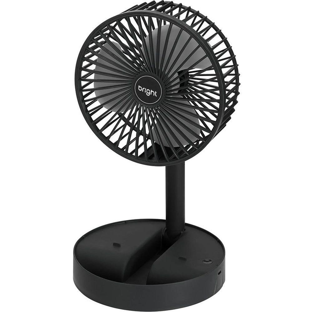 Ventilador Portátil Recarregável Bright Vn003 Preto - 2