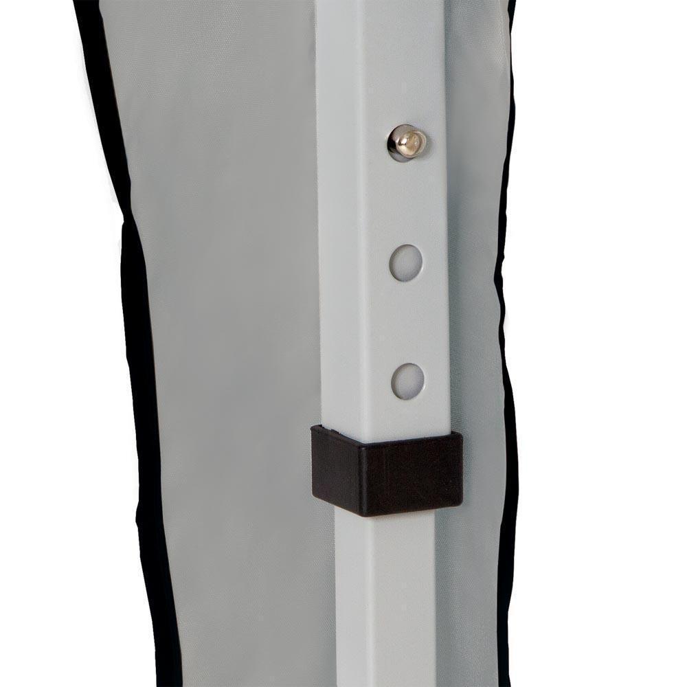 Tenda Gazebo Praia Dobrável Preta Sanfonada 3 X 3 M Mor - 6