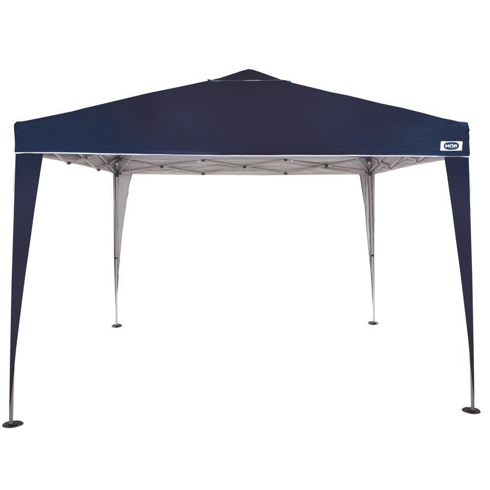 Tenda Gazebo Praia Dobrável Preta Sanfonada 3 X 3 M Mor - 10