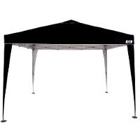 Tenda Gazebo Praia Dobrável Preta Sanfonada 3 X 3 M Mor - 3