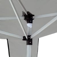 Tenda Gazebo Praia Dobrável Preta Sanfonada 3 X 3 M Mor - 5