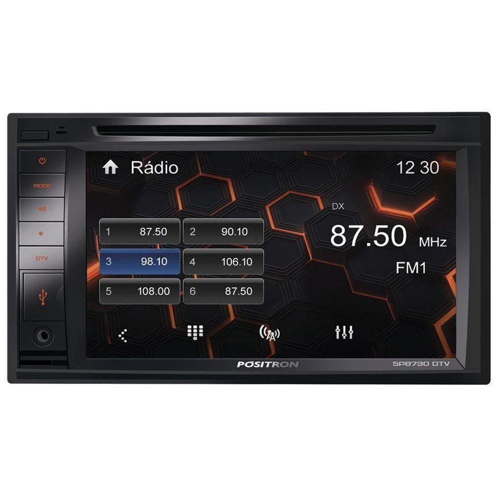 Positron Dvd 6,2" 2 Din Sp8730dtv Tv- Bt- Usb- Sd- Auxiliar - 3