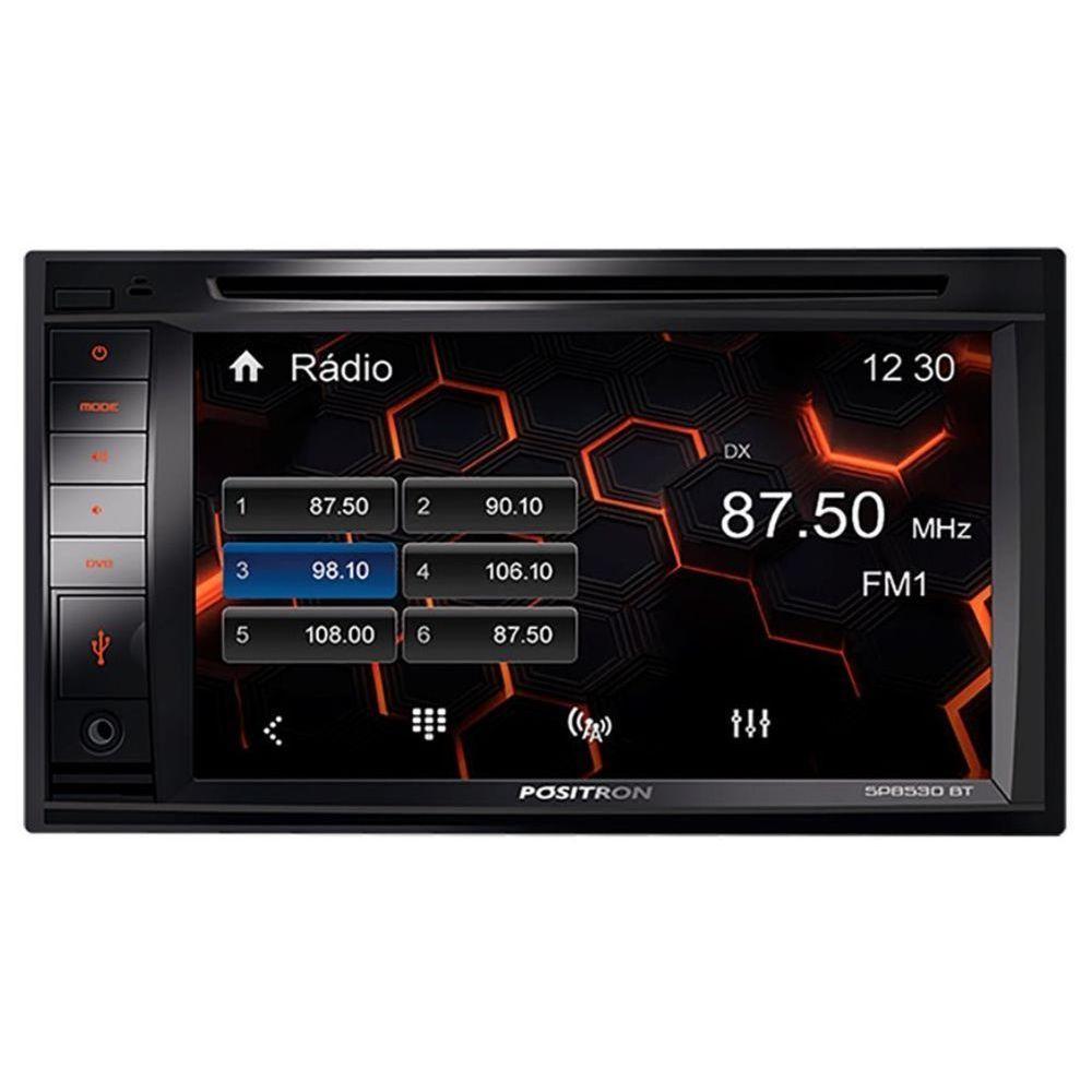 Positron Dvd 6,2" 2 Din Sp8530bt Bt- Usb- Sd- Auxiliar - 1