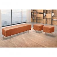 Recamier Banco Eros Luxo Bronze Castellar Móbile Linho Terracota Linho Terracota - 4