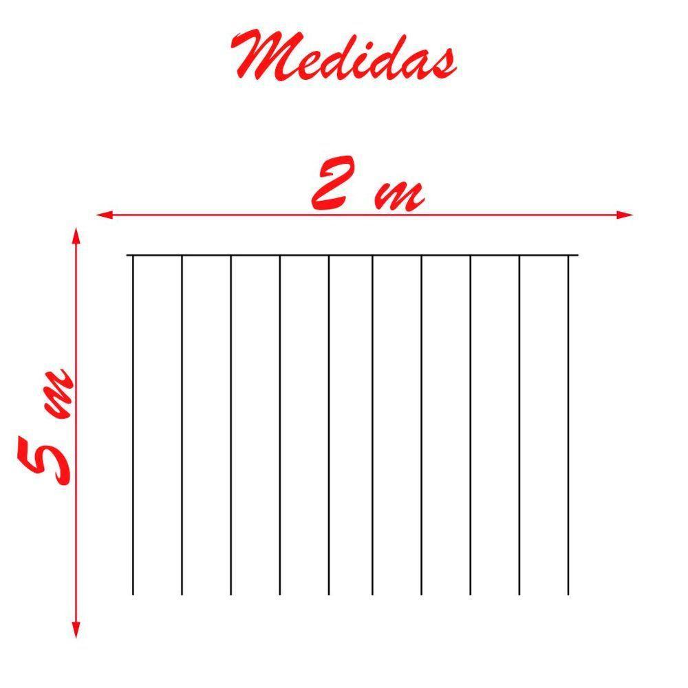 Pisca Cortina Natalina 520 Lâmpadas Leds Amarelo 5x2m 220v - 5