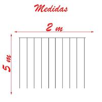 Pisca Cortina Natalina 520 Lâmpadas Leds Amarelo 5x2m 220v - 5