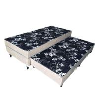 Bicama Solteiro Colchão Conjugado 5cm Com Cama Auxiliar - 1