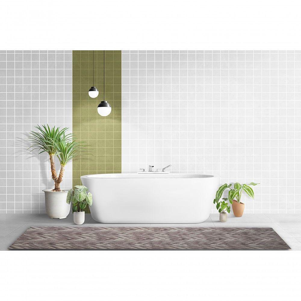 Tapete Passadeira Emborrachada Pvc Antiderrapante 0,65x3,00m Madeira - 3