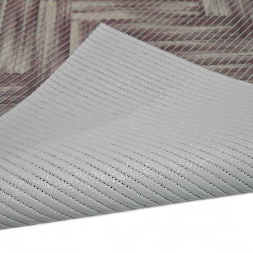Tapete Passadeira Emborrachada Pvc Antiderrapante 0,65x3,00m Madeira - 6