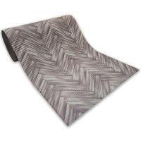 Tapete Passadeira Emborrachada Pvc Antiderrapante 0,65x3,00m Madeira - 2