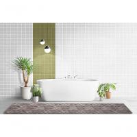 Tapete Passadeira Emborrachada Pvc Antiderrapante 0,65x3,00m Madeira - 3