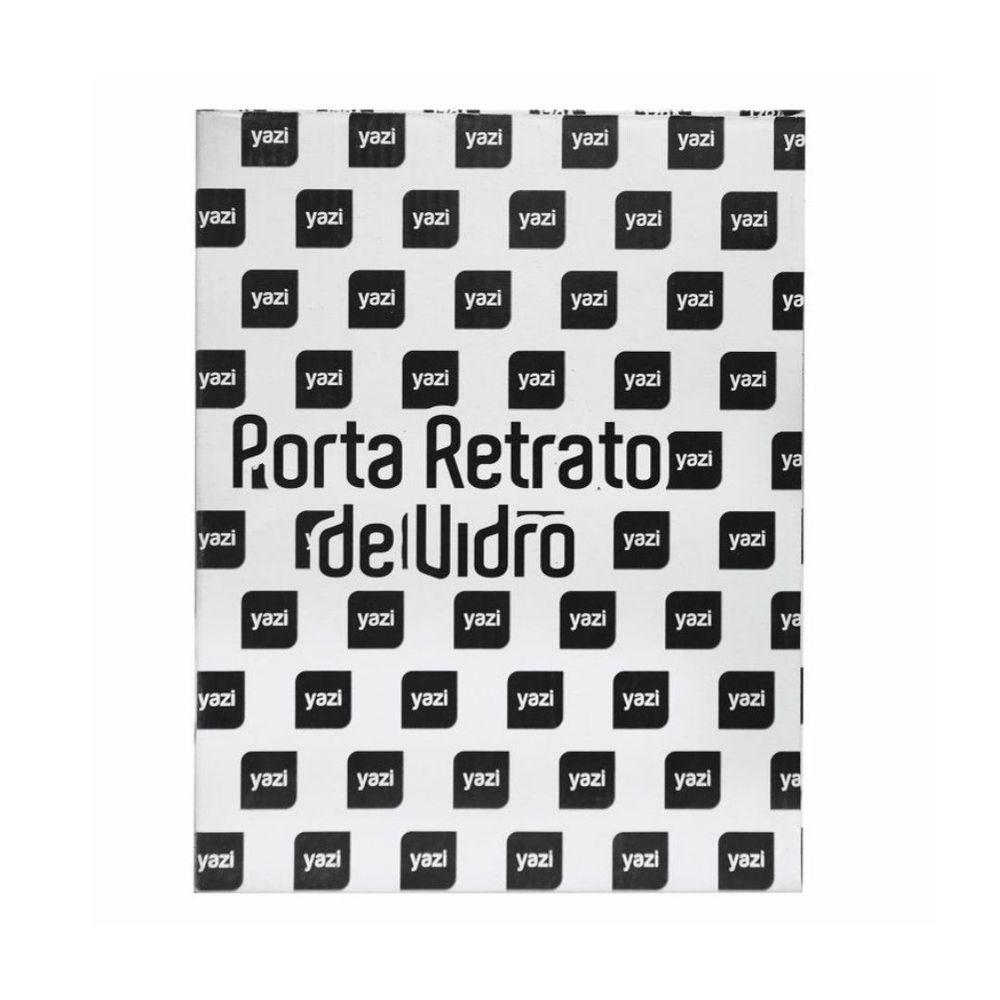 Porta Retrato Vidro Prime Borda Prata Para Fotos 15x20 Horizontal - Tuut - 9