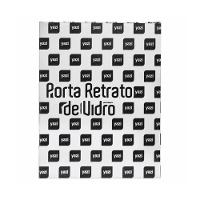 Porta Retrato Vidro Prime Borda Prata Para Fotos 15x20 Horizontal - Tuut - 9