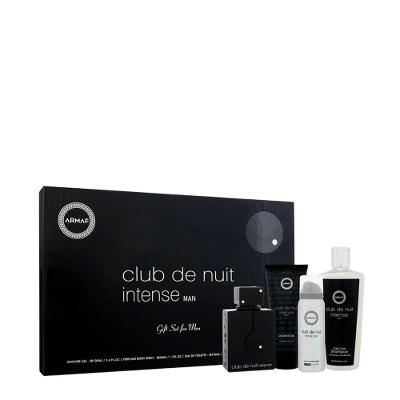 Kit Armaf Club De Nuit Intense Man - Edt 105ml + Sg 100ml + Bs 50ml + Shampoo 250ml