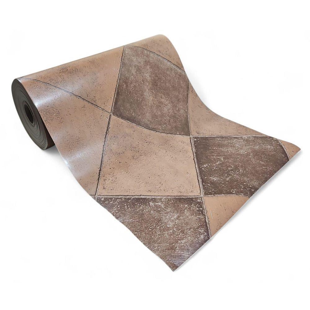 Passadeira Em Manta Vinilico Similar Laminado 0,50x4,00 Ceramica Rustica - 5