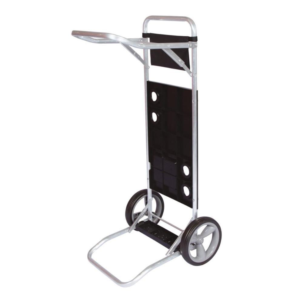 Carrinho De Praia Mesa Cadeiras Guarda-sol 15 Kg Mor Preto - 6