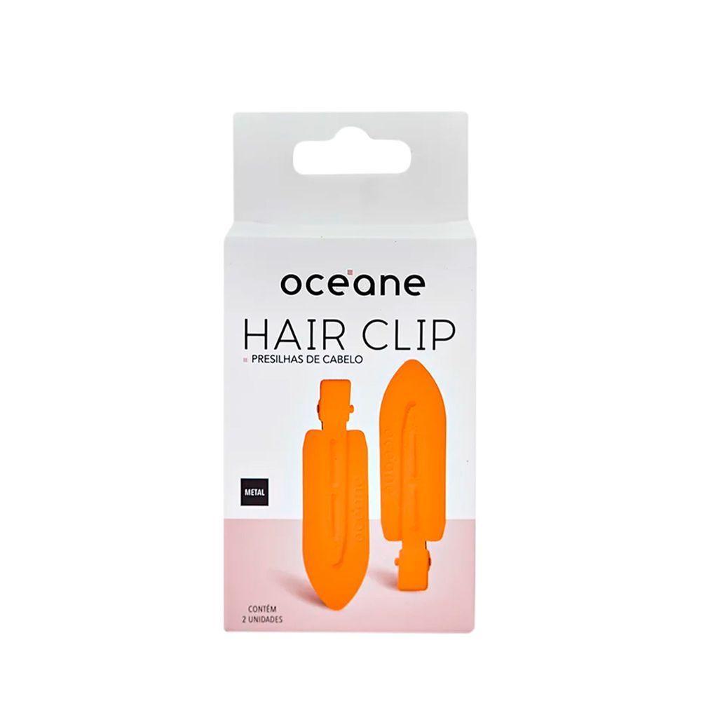 Oceane Hair Clip Edition - Presilha De Cabelo Laranja 2un - 4
