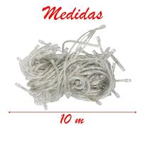 Pisca Cordão Varal Natal 100 Lâmpadas Leds Verde De 10m 220v - 5