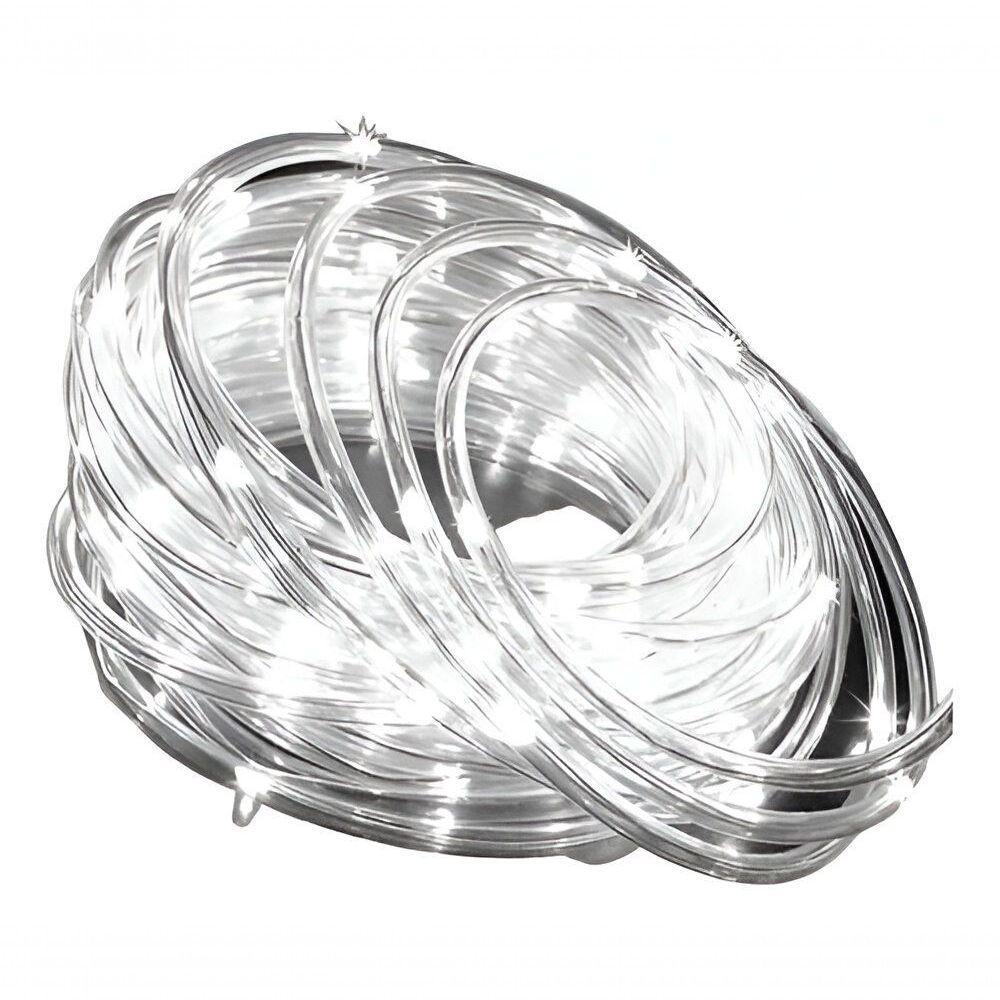 Pisca Mangueira Natal 230 Lâmpadas Leds Branco De 10m 220v - 5