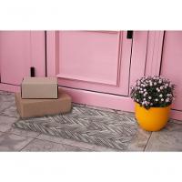 Tapete Passadeira Capacho Emborrachada Antiderrap. 0,65x1,00 Madeira - 3