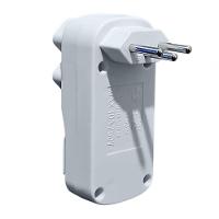 Adaptador De Tomada Plug 2 Saidas 2 Usbs Benjamin 10a Branca Bivolt - 5