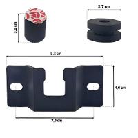 Suporte De Tv Fixo Universal Painel 10 A 85 Polegadas Preto - 5